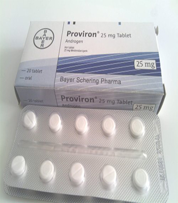 Proviron 25 mg x 20 tabs Schering mesterolone 1