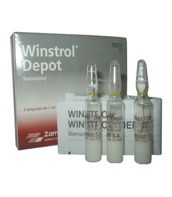 Winstrol depot 1ml 50 mg Zambon stanozolol 1